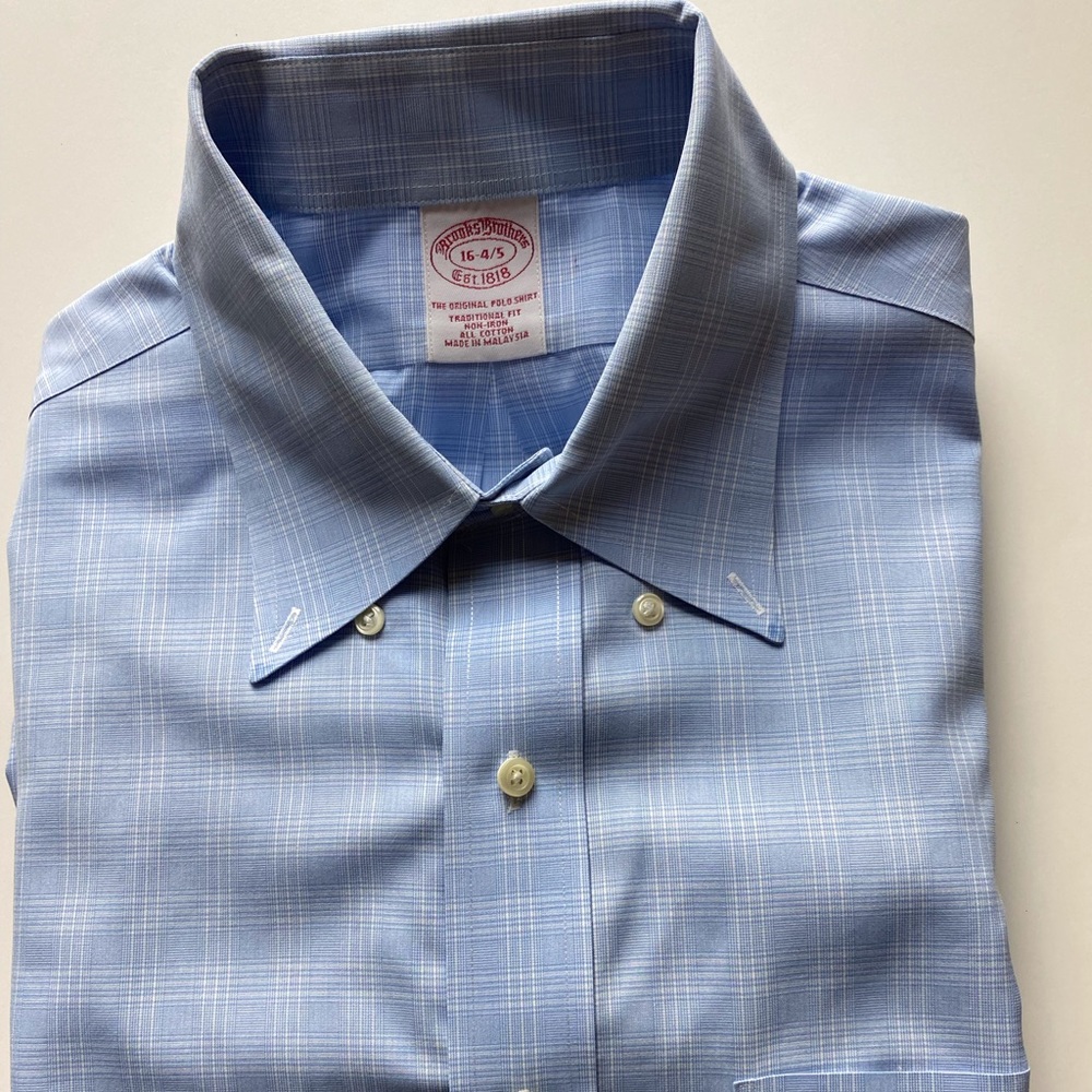 Brooks Brothers, button down, long sleeves